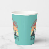  bergen noemen monogram papieren bekers (Rechts)