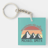  bergen noemen monogram sleutelhanger (Voorkant)