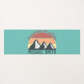 bergen noemen monogram yogamat (Achterkant (horizontaal))