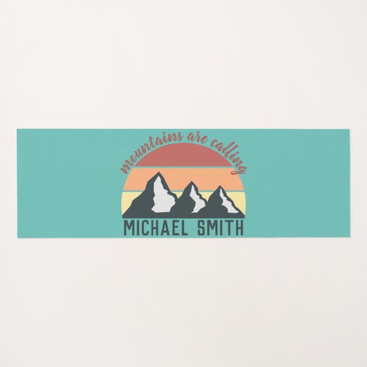  bergen noemen monogram yogamat (Achterkant (horizontaal))