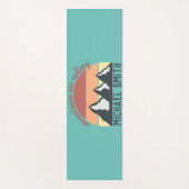  bergen noemen monogram yogamat (Voorkant)