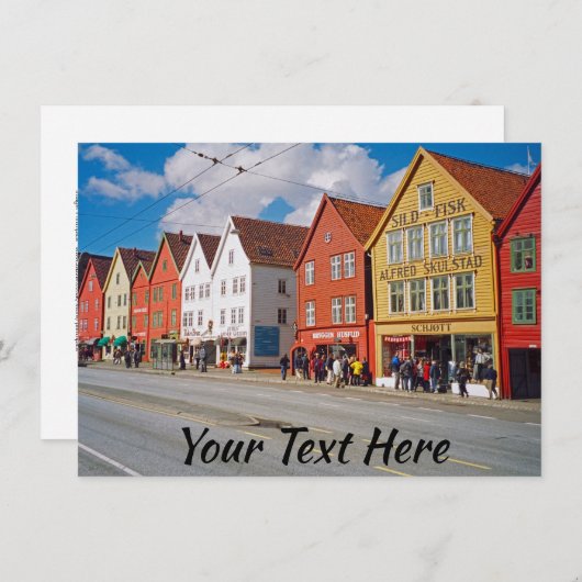  Bergen, Noorwegen (Voorkant / Achterkant)