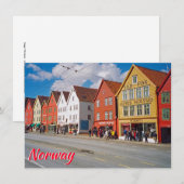Bergen, Noorwegen (Voorkant / Achterkant)