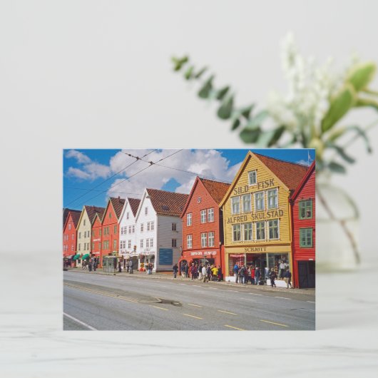 Bergen, Noorwegen (Staand voorkant)