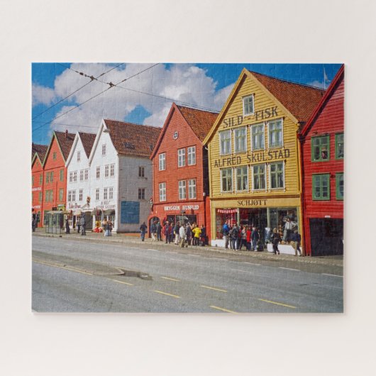 Bergen, Noorwegen, 520-pc Legpuzzel (Horizontaal)