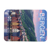 Bergen Noorwegen Ansichtkaart Magneet (Horizontaal)