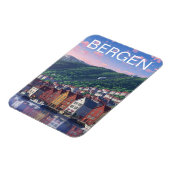 Bergen Noorwegen Ansichtkaart Magneet (Linkerzijde)