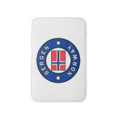 Bergen Noorwegen Badmat (Voorkant Verticaal)