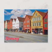 Bergen, Noorwegen Briefkaart (Voorkant)