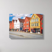 Bergen, Noorwegen Canvas Afdruk (Voorkant)