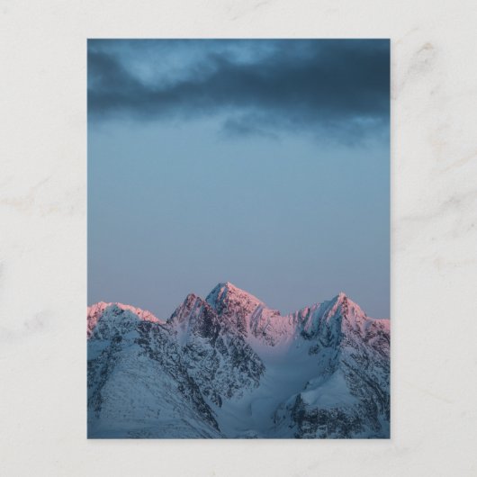 Bergen Noorwegen Feestdagenkaart (Voorkant)