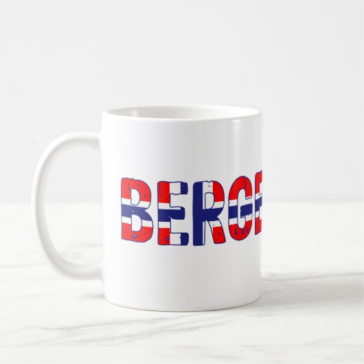 Bergen Noorwegen Koffiemok (Links)