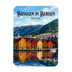 Bergen Noorwegen Magneet