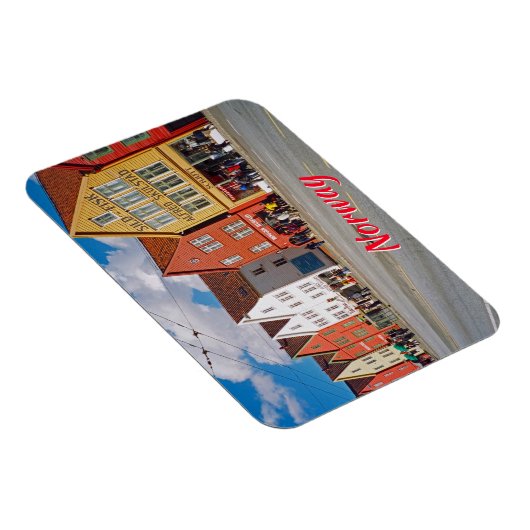 Bergen, Noorwegen Magneet (Rechterzijde)