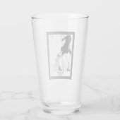 Bergen Noorwegen Moderne stadsplattegrond Glas (Achterkant)