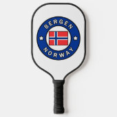Bergen Noorwegen Pickleball Paddle (Voorkant)