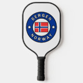 Bergen Noorwegen Pickleball Paddle (Achterkant)