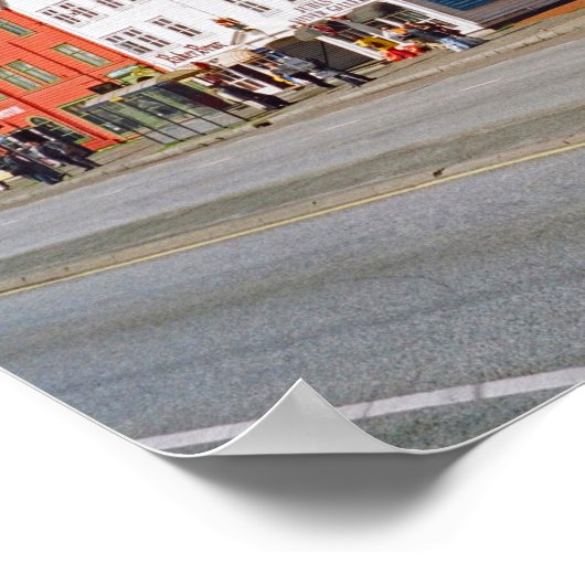 Bergen, Noorwegen Poster (Hoek)