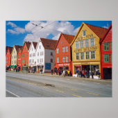 Bergen, Noorwegen Poster (Voorkant)
