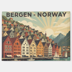 Bergen Noorwegen Reizen Magneet