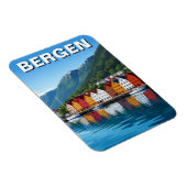 Bergen Noorwegen Reizen Magneet (Rechterzijde)