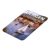 Bergen Noorwegen Reizen Magneet (Linkerzijde)