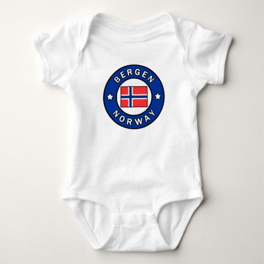 Bergen Noorwegen Romper (Voorkant)