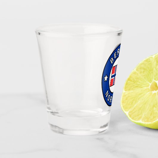 Bergen Noorwegen Shot Glas (Links)