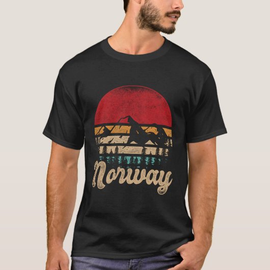 Bergen Noorwegen T-shirt (Voorkant)