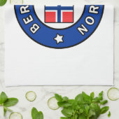 Bergen Noorwegen Theedoek (Gevouwen)