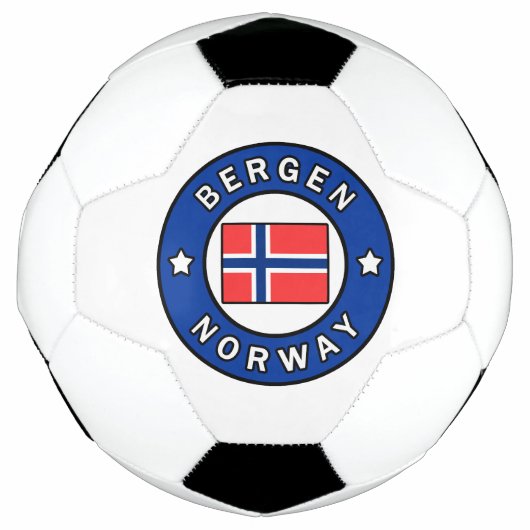 Bergen Noorwegen Voetbal (Voorkant)