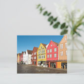 Bergen, Noorwegen winkels en warenhuizen kaart (Staand voorkant)