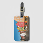 Bergen, Noorwegen, winkels en winkels Bagagelabel (Voorkant (verticaal))