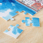 Bergen Norway Old Bryggen Harbour Seot Legpuzzel (Zijkant)