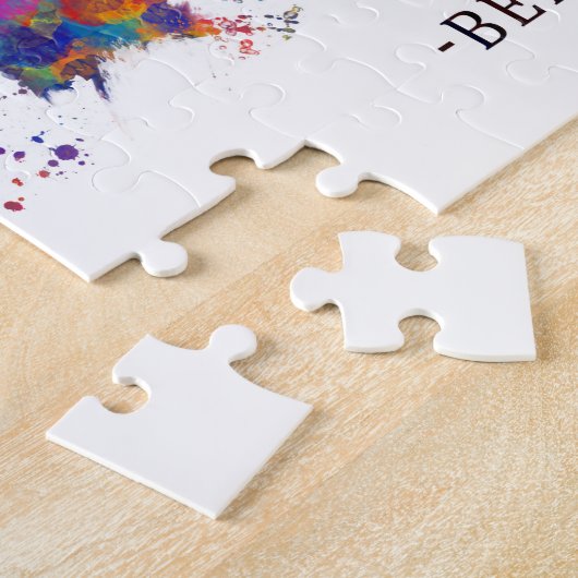 Bergen Norway Skyline Legpuzzel (Zijkant)