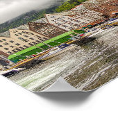 Bergen Norway Travel Photo Poster (Hoek)