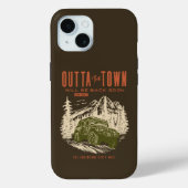 Bergen Offroad Out of Town Case-Mate iPhone Case (Achterkant)