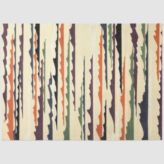 Bergen op afstand tissuepapier (Voorkant)