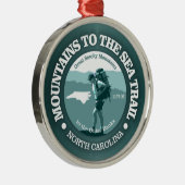 Bergen op het Zee (T) Metalen Ornament (Rechts)