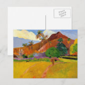 "Bergen op Tahiti" - Briefkaart Paul Gauguin (Voorkant / Achterkant)