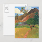 Bergen op Tahiti - Paul Gauguin Briefkaart (Voorkant / Achterkant)