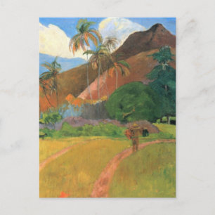 Bergen op Tahiti - Paul Gauguin Briefkaart