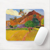 "Bergen op Tahiti" - Paul Gauguin Mousepad Muismat (Met muis)