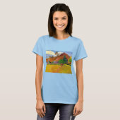"Bergen op Tahiti" - Paul Gauguin T-Shirt (Voorkant volledig)