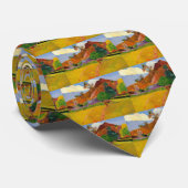 "Bergen op Tahiti" - Stropdas Paul Gauguin (Opgerold)