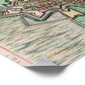 Bergen op Zoom in 1649 Poster (Hoek)