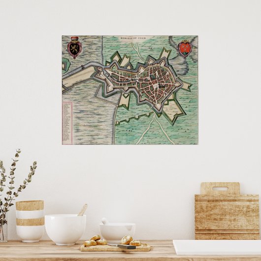 Bergen op Zoom Poster (Keuken)
