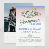 Bergen Outdoor Honeymoon Fund Koppels Douche Kaart (Voorkant / Achterkant)