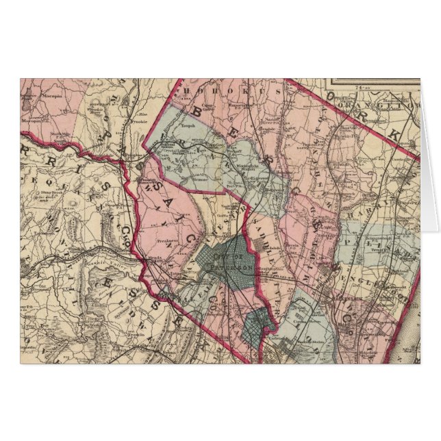 Bergen, Passaic Cos, NJ (Voorkant Horizontaal)