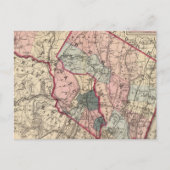 Bergen, Passaic Cos, NJ Briefkaart (Voorkant)